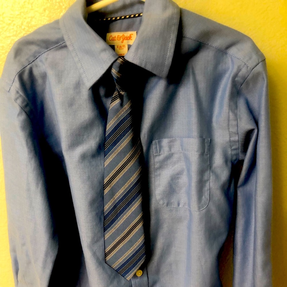 Boys dress shirt with Tie